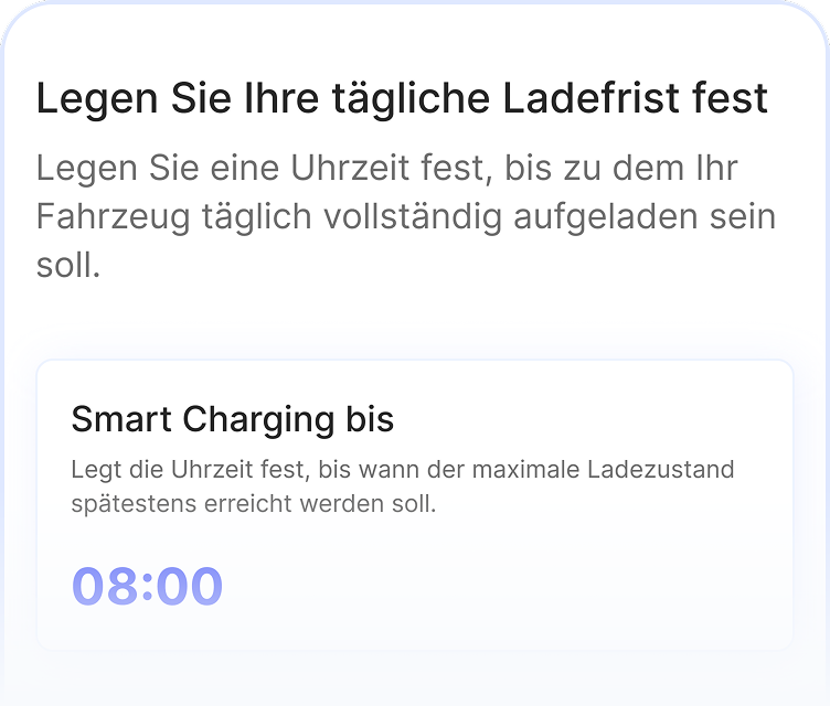 Intelligentes E-Auto-Laden